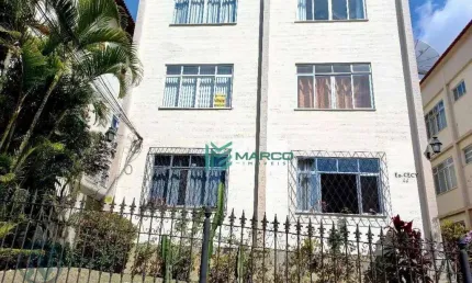 Apartamento com 1 dormitório à venda, 32 m² por r$ 290.000 - jardim cascata - teresópolis/rj