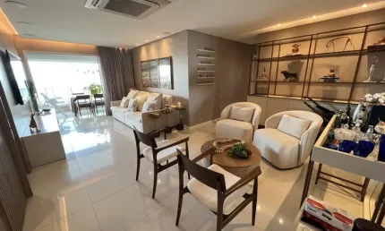 Lindíssimo apt finamente decorado pronto para morar vista mar!
