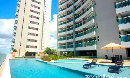 Apartamento com 3 quartos para alugar na Rua Hil de Moraes, 12, Edson Queiroz, Fortaleza