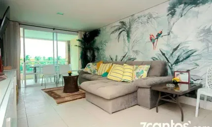 Apartamento com 3 quartos para alugar na Avenida Dos Golfinhos, 2409, Porto das Dunas, Aquiraz