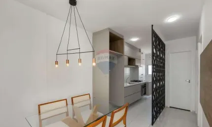 Apartamento tipo para venda com 2 quartos, 43m², APTO DECORADO (SEMI MOBILIADO), Varanda grill, Lazer e 1 vaga!