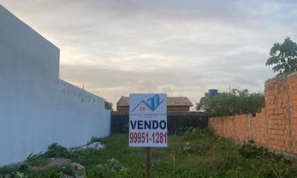 Lote medindo 10m x 30m, frente leste (sombra), no Loteamento Aquarius 2
