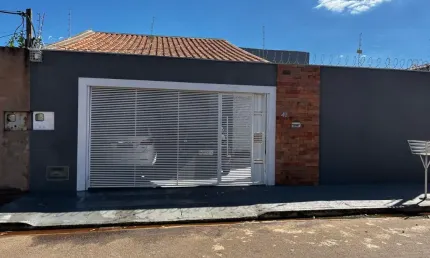 Casa com 1 quarto à venda na Rua Leila Mariano, 40, Residencial João Alberto A dos Santos, Campo Grande
