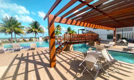 Lindo Flat Mauí beira-mar de Tamandaré, porteira fechada