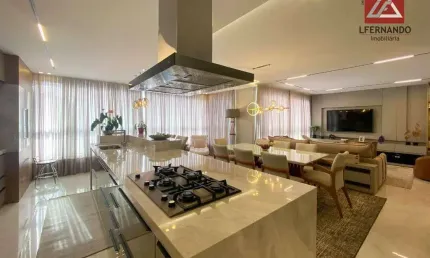 Apartamento mobiliado com 2 suítes + 2 demi suítes à venda, 176 m² por R$ 2.400.000 - Vila Nova - Blumenau/SC