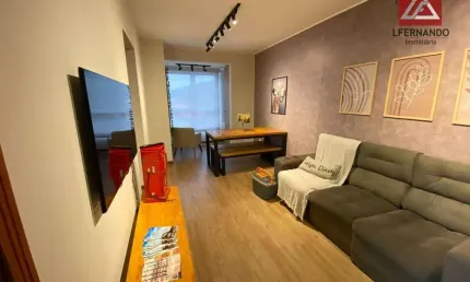Apartamento mobiliado com 2 dormitórios, sendo 1 suíte à venda, 54 m² por r$ 399.000 - velha - blumenau/sc