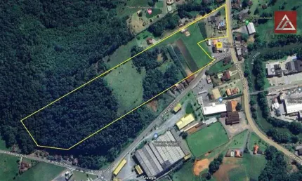 Terreno à venda, 84.645 m² por R$ 10.000.000 - Testo Central - Pomerode/SC