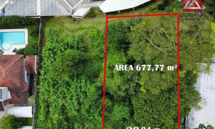Terreno à venda, 677 m² por R$ 542.216,00 - Água Verde - Blumenau/SC