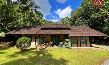 Chácara com 3 chalés à venda, 1980 m² por R$ 1.590.000 - Bom Retiro - Blumenau/SC