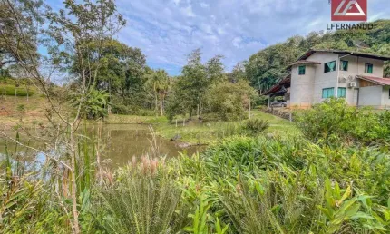 Sítio com 4 dormitórios à venda, 136000 m² por r$ 1.800.000,00 - vila itoupava - blumenau/sc