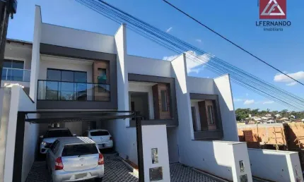 Sobrado com 3 dormitórios, sendo 1 suíte à venda, 130 m² por r$ 645.000 - fortaleza - blumenau/sc