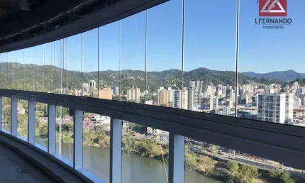 Apartamento com 4 suítes à venda, 401 m² por R$ 6.500.000 - Ponta Aguda - Blumenau/SC