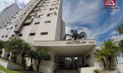 Apartamento com 3 dormitórios para alugar, 86 m² - Velha - Blumenau/SC