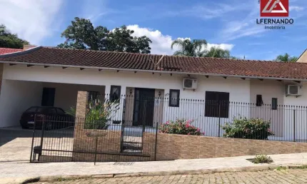 Casa com 4 dormitórios, sendo 1 suíte à venda, 177 m² por r$ 695.000 - água verde - blumenau/sc