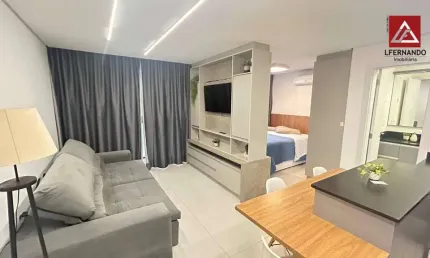 Apartamento com 1 dormitório para alugar, 3500 m² - Ponta Aguda - Blumenau/SC