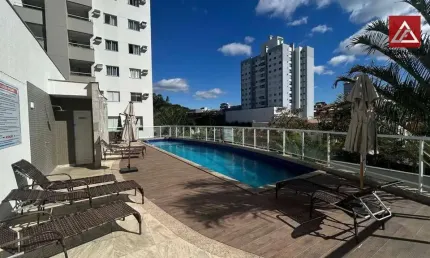 Apartamento com 3 dormitórios para alugar, 86 m²  - Velha - Blumenau/SC