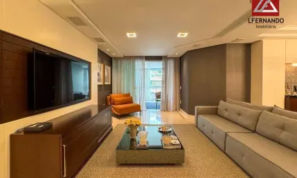 Apartamento mobiliado com 3 suítes à venda, 215 m² por r$ 2.380.000 - jardim blumenau - blumenau/sc