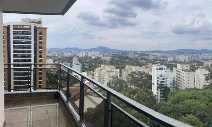 Apartamento com 4 dormitórios à venda, 220 m² por r$ 2.200.000,00 - alto da lapa - são paulo/sp