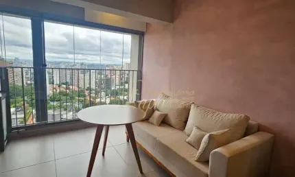 Studio com 1 dormitório para alugar, 26 m² por R$ 4.116,57/mês - Alto de Pinheiros - São Paulo/SP