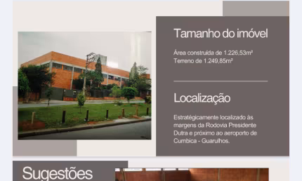 alugo excelente galpão 1226,50 Próximo 11962994190 luis
