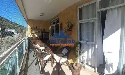 Apartamento à venda, 3 quartos, 1 suíte, 2 vagas, Piratininga - Niterói/RJ