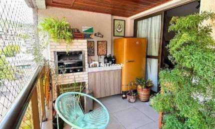 Apartamento à venda, 3 quartos, 1 suíte, 2 vagas, Charitas - Niterói/RJ