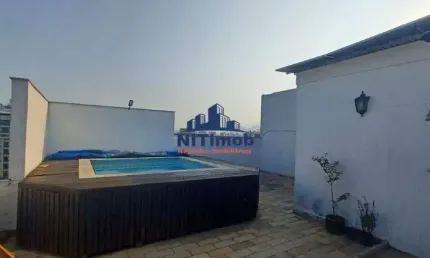 Cobertura à venda, 3 quartos, 1 suíte, 2 vagas, Santa Rosa - Niterói/RJ