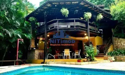 Casa à venda, 4 quartos, 3 suítes, itaipu - niterói/rj