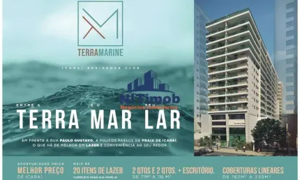 Apartamento à venda, 2 quartos, 1 suíte, 1 vaga, Icaraí - Niterói/RJ