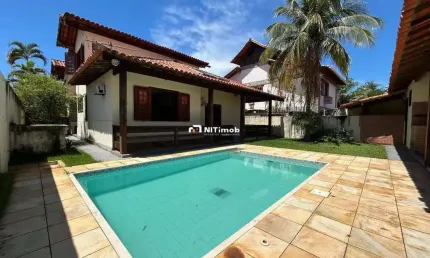 Casa à venda, 5 quartos, 2 suítes, 3 vagas, camboinhas - niterói/rj