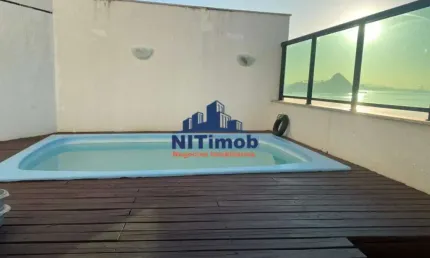 Cobertura com 3 quartos à venda na Avenida Prefeito Sylvio Picanço, 845, Charitas, Niterói
