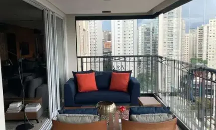 Apartamento vila nova conceição - 3 suítes, escritótio e lazer completo