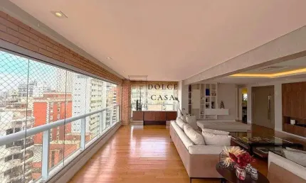 Apartamento no Jardins - Mobiliado com ampla varanda e 3 suites