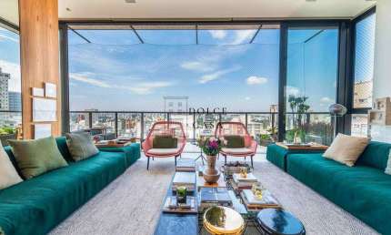 Cobertura no Jardins - com piscina e vista panorâmica