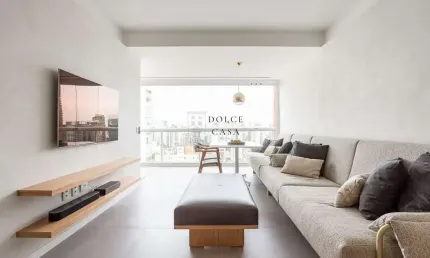 Apartamento no Itaim Bibi - 2 suítes semi mobiliado