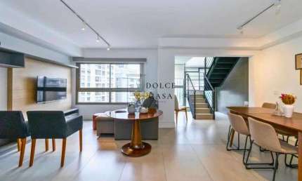 Cobertura Duplex no Itaim Bibi - suite master e lazer completo