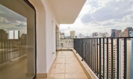 Apartamento no Jardim Paulista - varanda, 3 suites + escritório