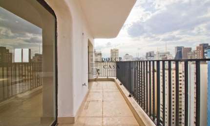 Apartamento no Jardim Paulista - varanda, 3 suites + escritório