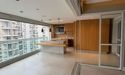 Apartamento na Vila Nova Conceição - 3 suítes e uma ampla varanda