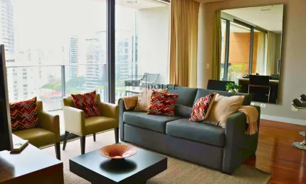 Flat na vila olímpia - 1 suite, home office, lazer completo e ampla varanda
