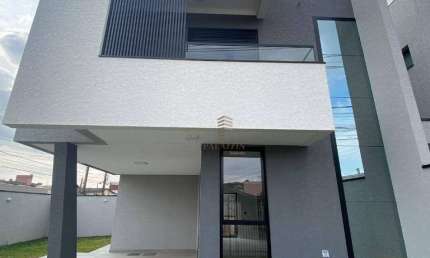 Sobrado com 3 dormitórios à venda, 122 m² por R$ 749.000,00 - Parque da Fonte - São José dos Pinhais/PR
