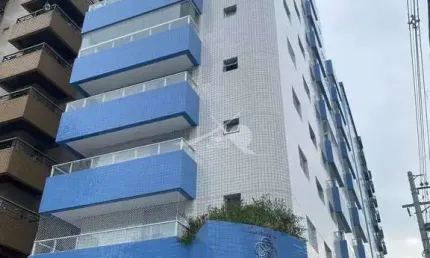 Apartamento com 1 quarto, Guilhermina, Praia Grande - R$ 310 mil, Cod: 10552