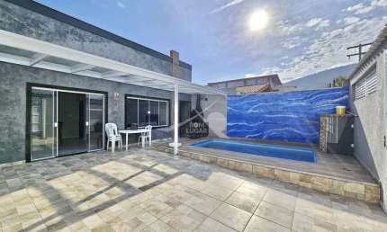 Casa com 3 dorms, Solemar, Praia Grande - R$ 785 mil, Cod: 10694