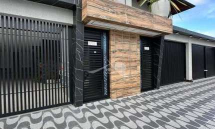 Casa de Condomínio com 2 dorms, Maracanã, Praia Grande - R$ 330 mil, Cod: 11199