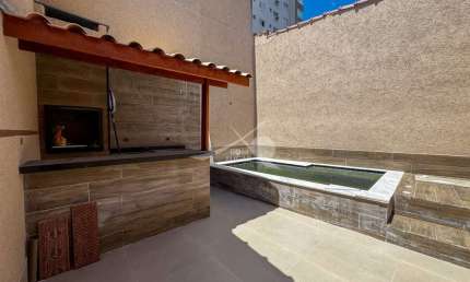 Casa com 2 dorms, Aviação, Praia Grande - R$ 700 mil, Cod: 11298
