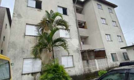 Apartamento com 1 quarto, Vila Sônia, Praia Grande - R$ 179 mil, Cod: 11316