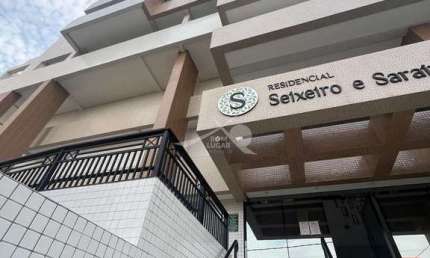Apartamento com 1 dorm, Aviação, Praia Grande - R$ 370 mil, Cod: 11433