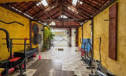 Casa com 3 quartos, Aviação, Praia Grande - R$ 650 mil, Cod: 11708