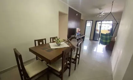 Apartamento com 3 quartos vista mar, guilhermina - praia grande