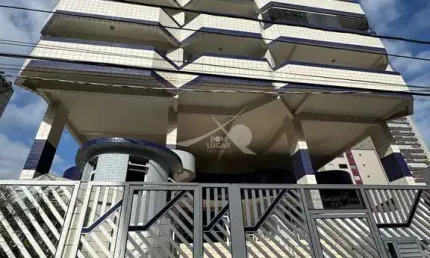 Apartamento com 1 quarto, Aviação, Praia Grande - R$ 315 mil, Cod: 12128